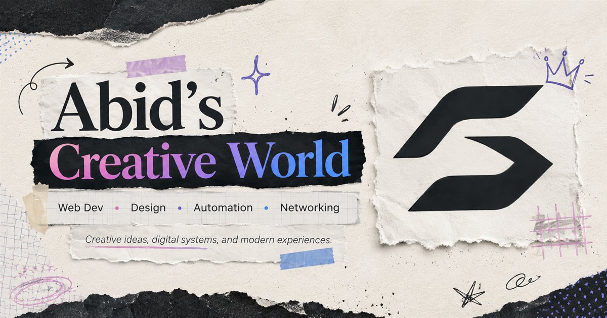 Abid Hasan | Automation, Web Development & Local SEO