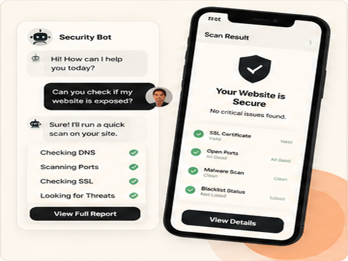 Permission check panel